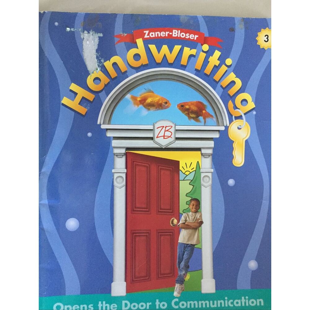 Handwriting Like New Never Used Homeschool 3rd Grade Zaner-bloser